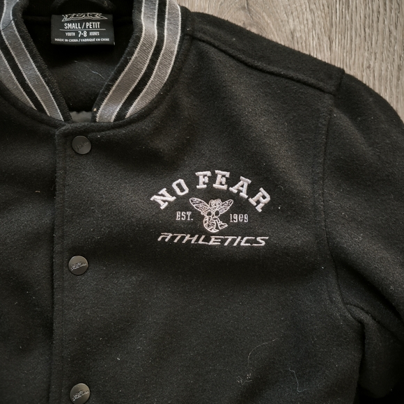 Black Varsity Jacket - Picture 3 of 7